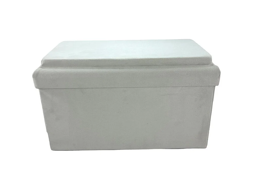 Banc & Coffre Pliable Enfant "Brique" 52cm Gris