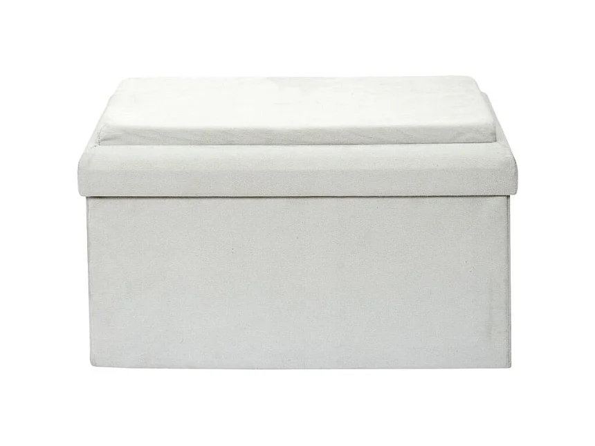Banc & Coffre Pliable Enfant "Brique" 52cm Gris