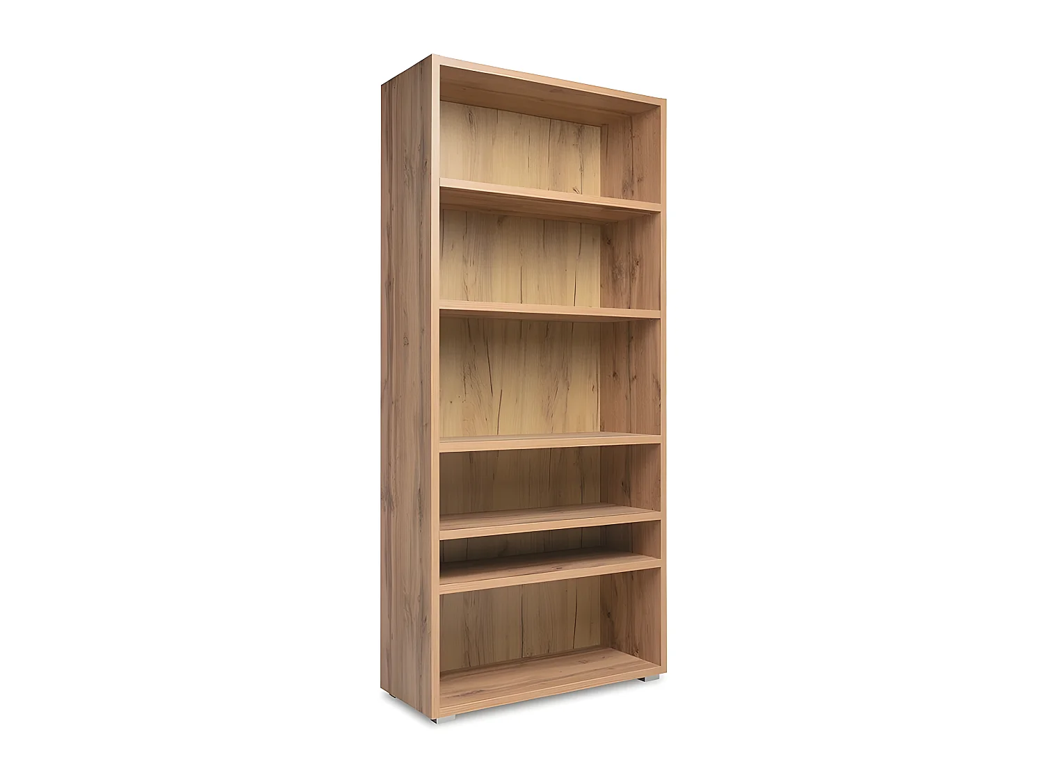 Etagère 85 cm 6 niches naturel