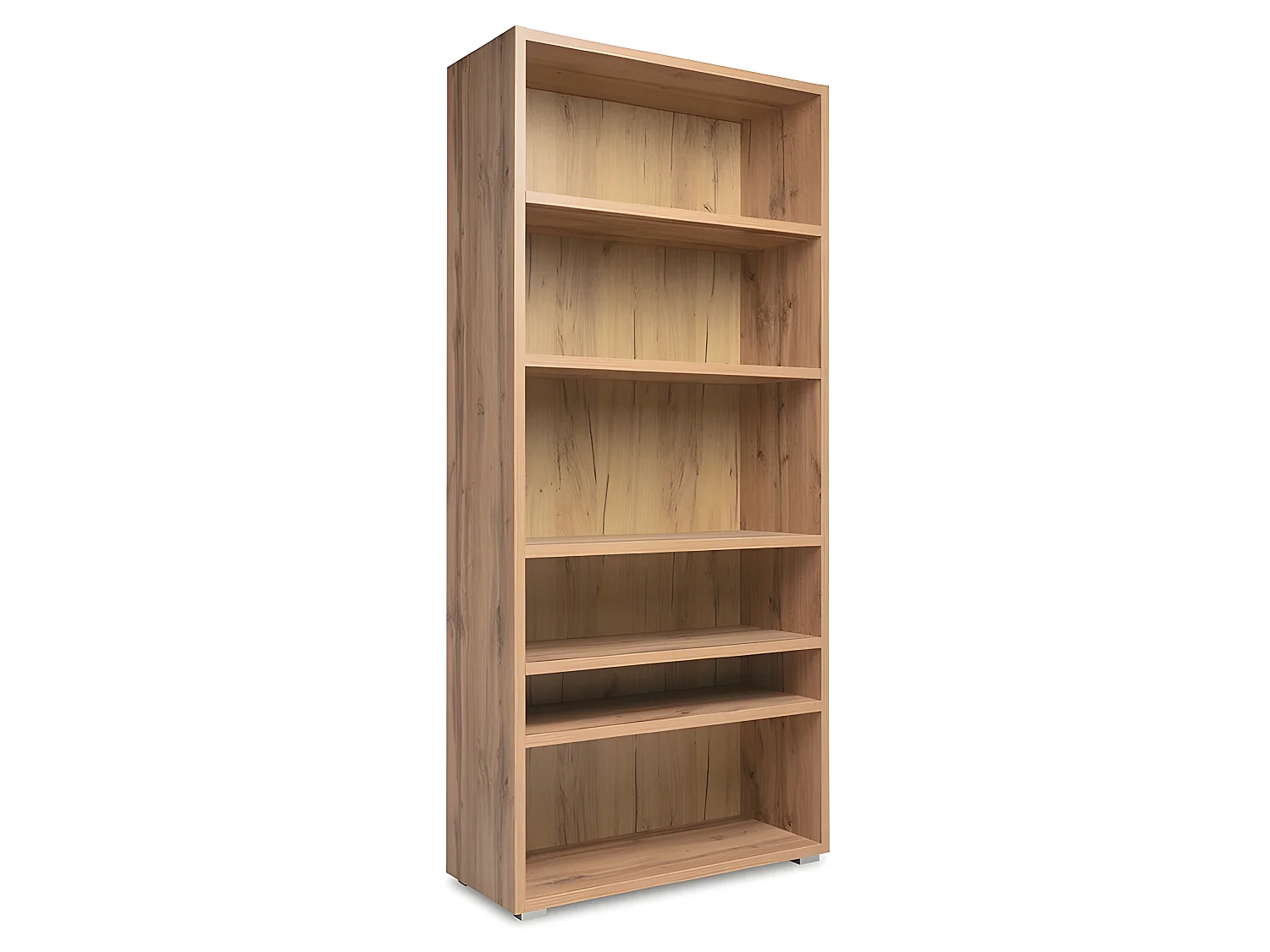 Etagère 85 cm 6 niches naturel