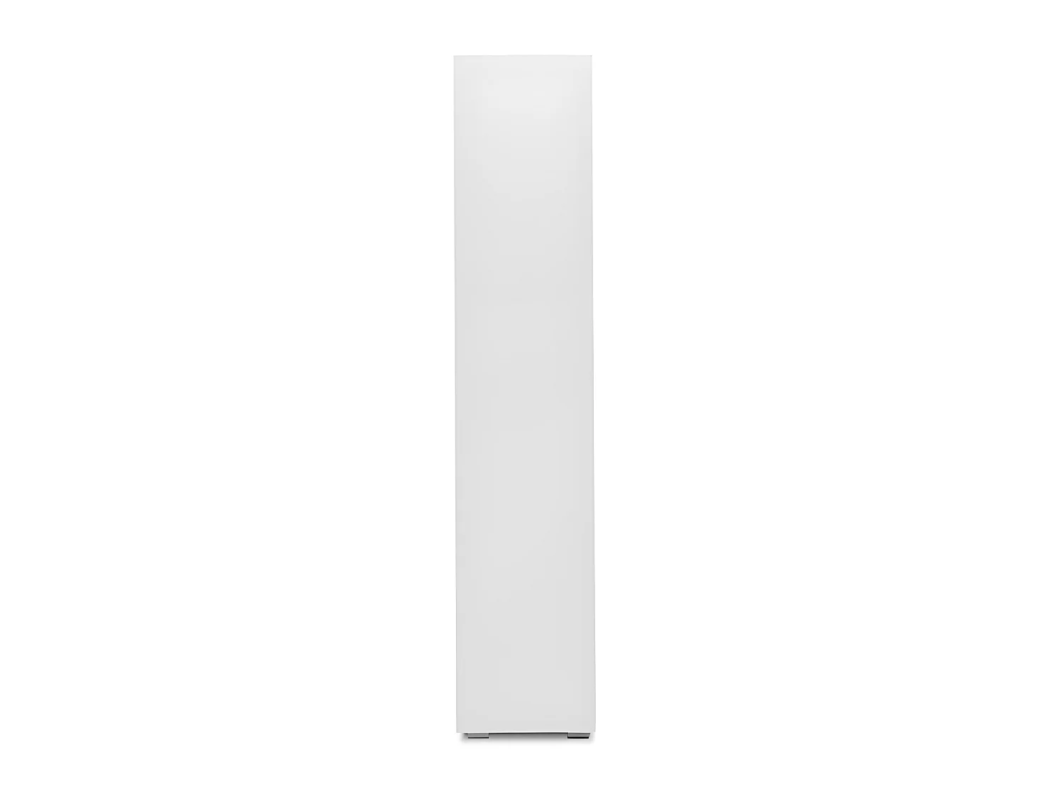 Etagère étroite 4 niches blanc