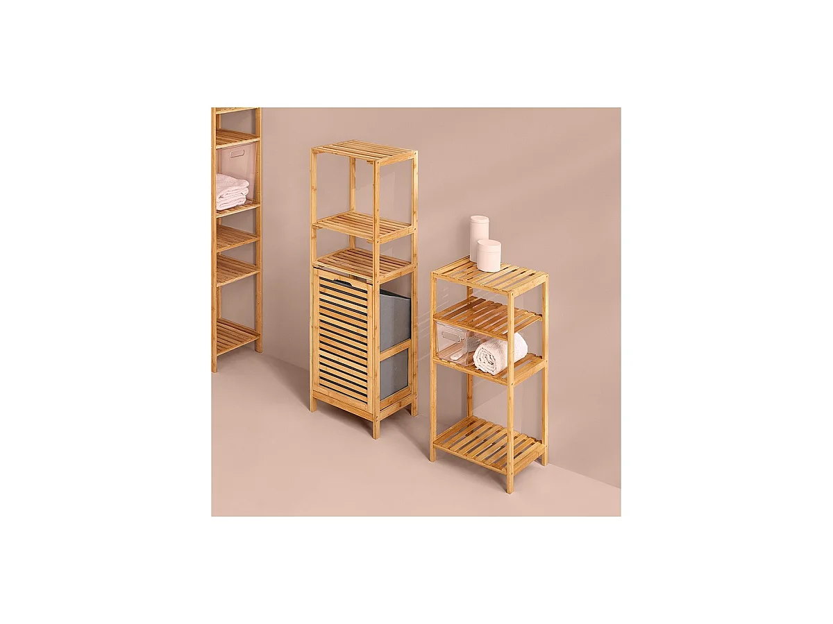 Étagère 3 Cases "Mix N Modul" 77cm Naturel