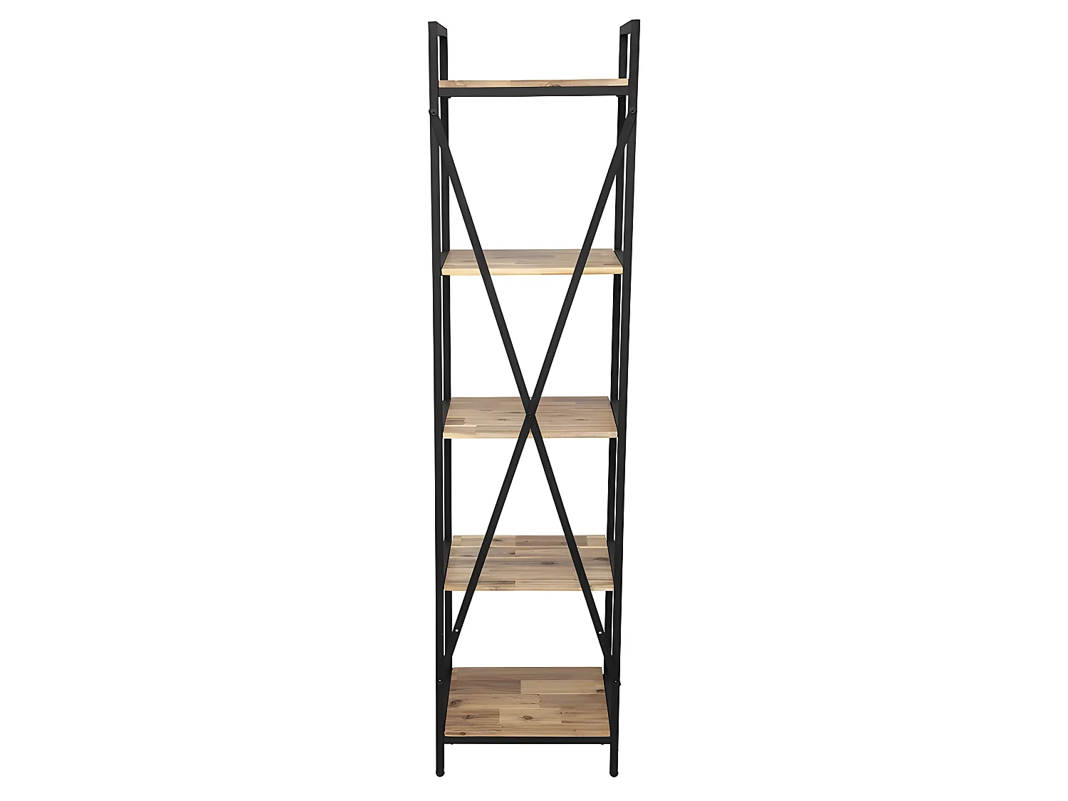 Étagère 5 Niveaux Design "Edena" 180cm Naturel