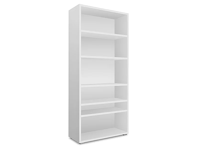 Etagère 85 cm 6 niches blanc