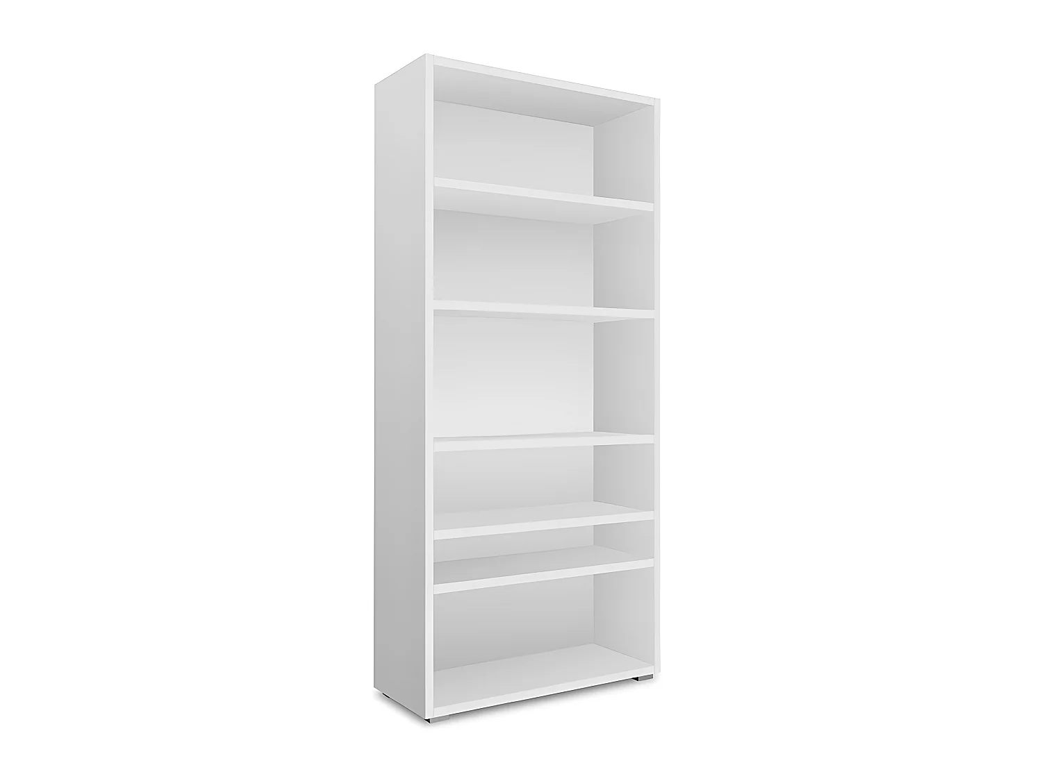 Etagère 85 cm 6 niches blanc