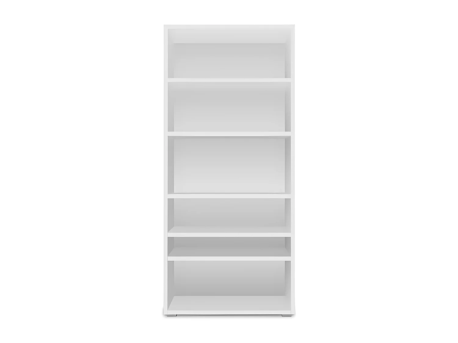 Etagère 85 cm 6 niches blanc
