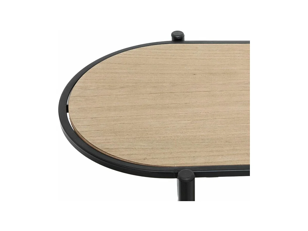 Étagère Design 5 Niveaux "Timeo" 150cm Noir