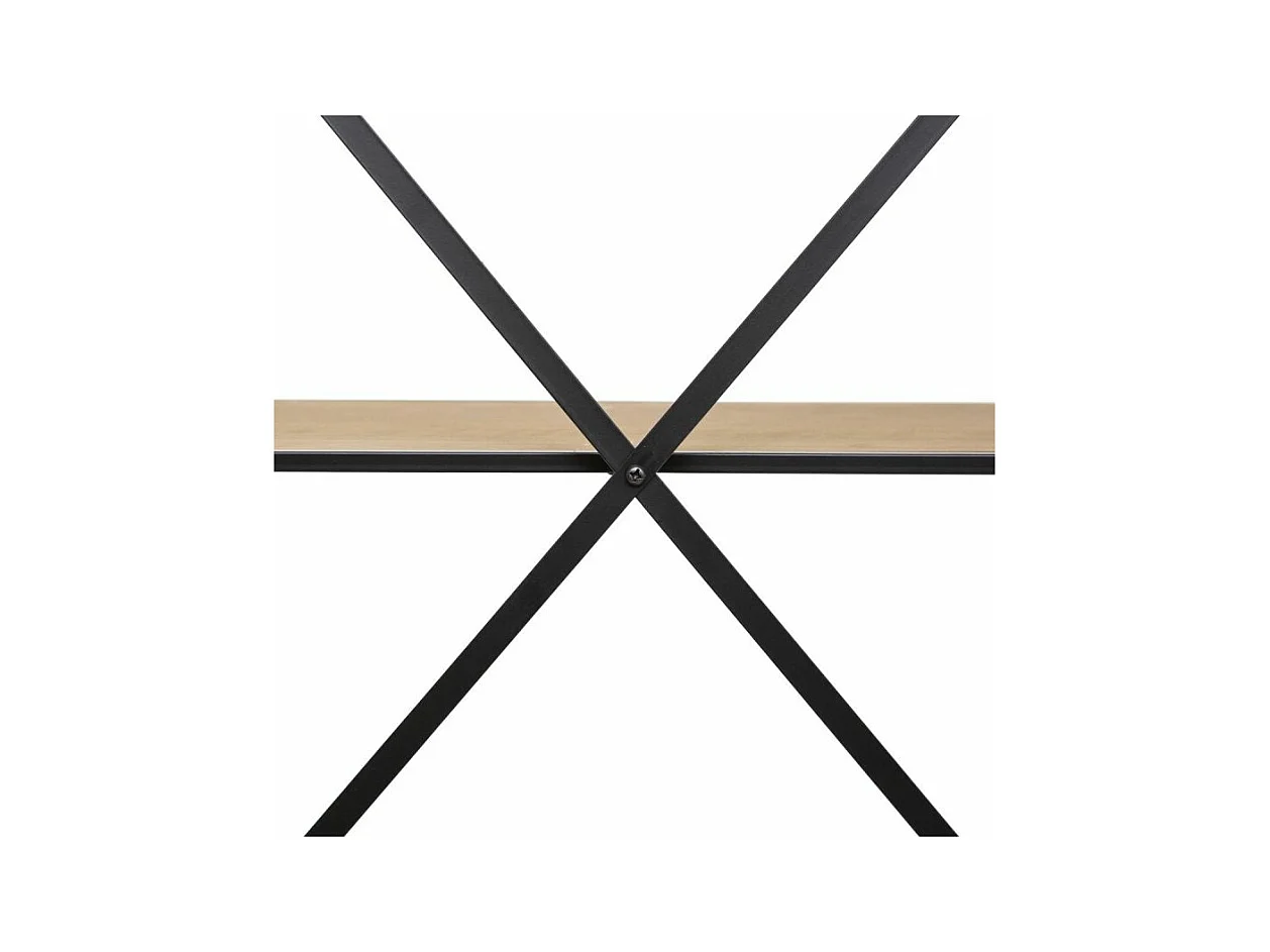 Étagère Design 5 Niveaux "Timeo" 150cm Noir