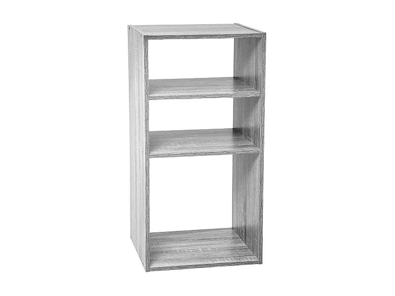 Étagère 3 Cases "Mix N'Modul" 67cm Gris