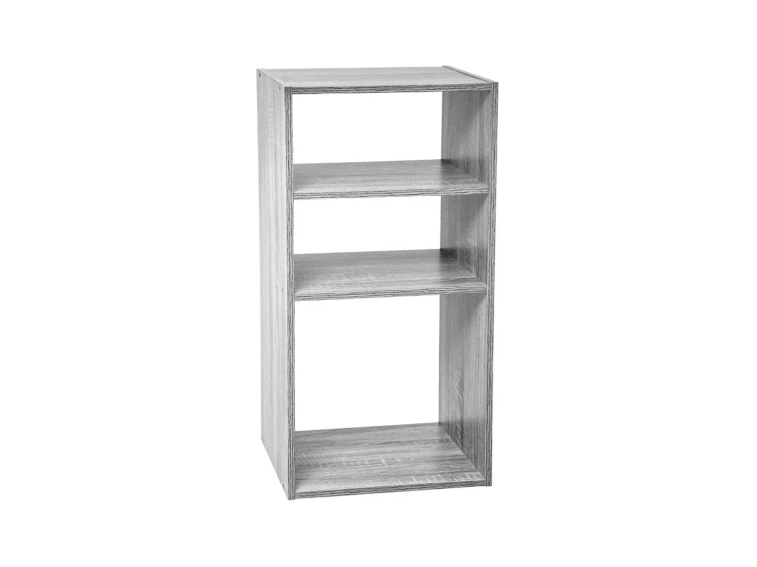Étagère 3 Cases "Mix N'Modul" 67cm Gris