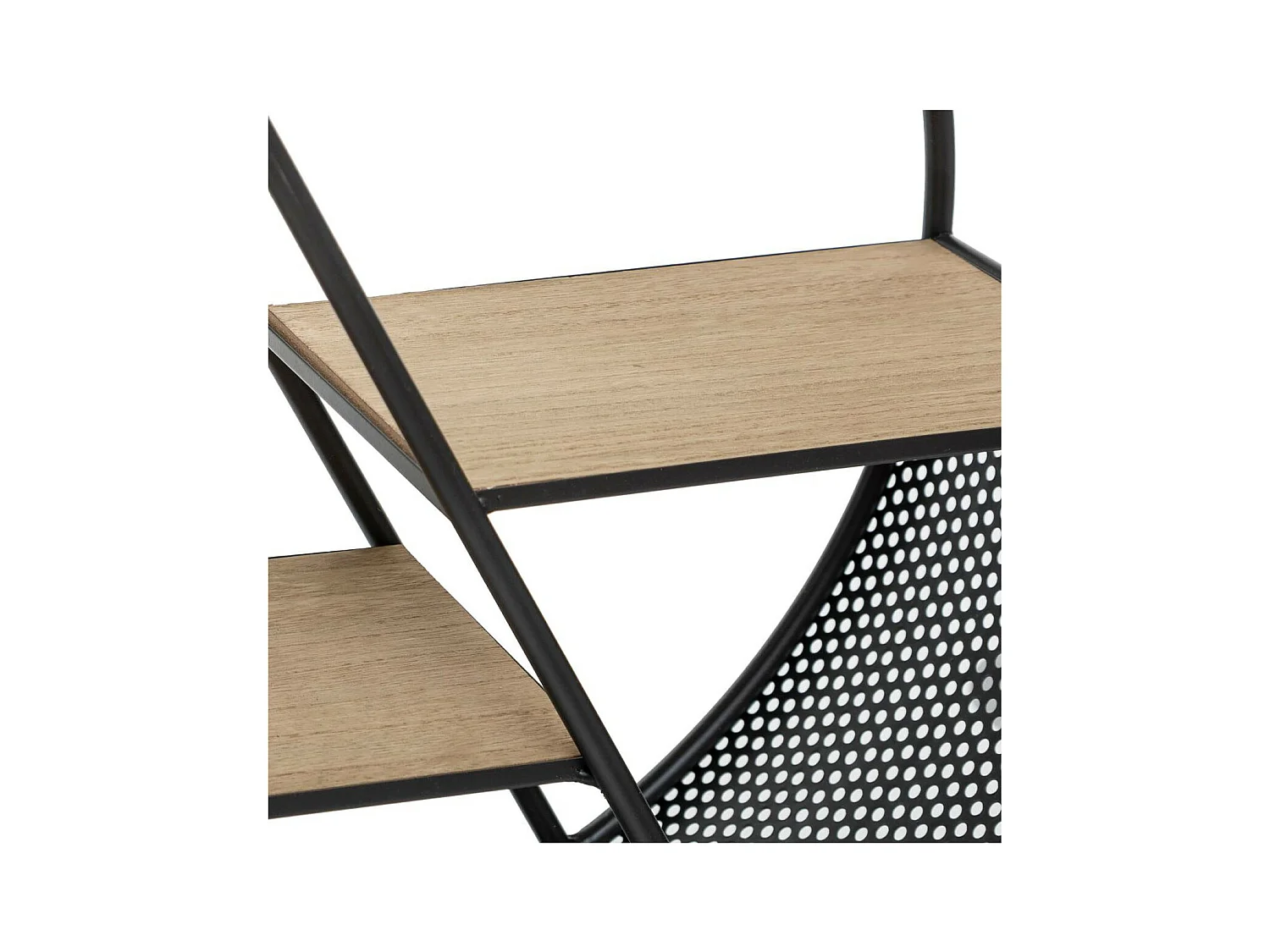 Étagère de rangement Ronde en métal  H 55.8 cm