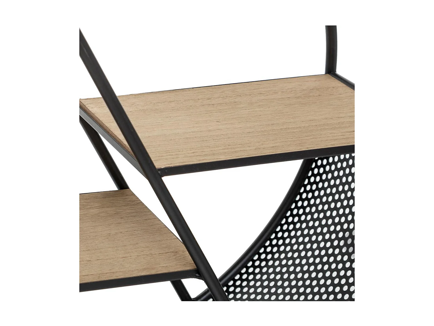 Étagère de rangement Ronde en métal  H 55.8 cm