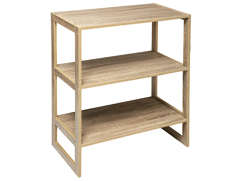 Meuble Etagère de rangement empilable L 69 x H 84 cm