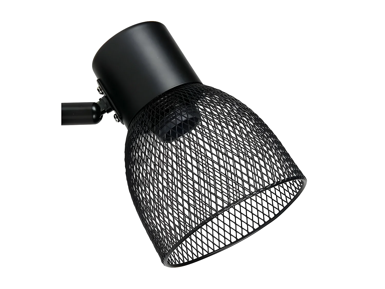 Spot Phenix en métal grillage noir Ostaria