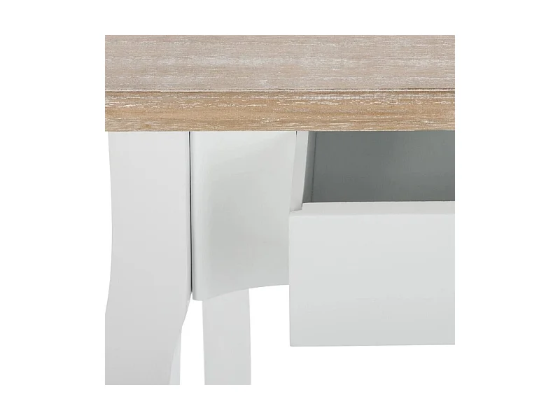 Console 2 Tiroirs "Chrysa" 86cm Naturel