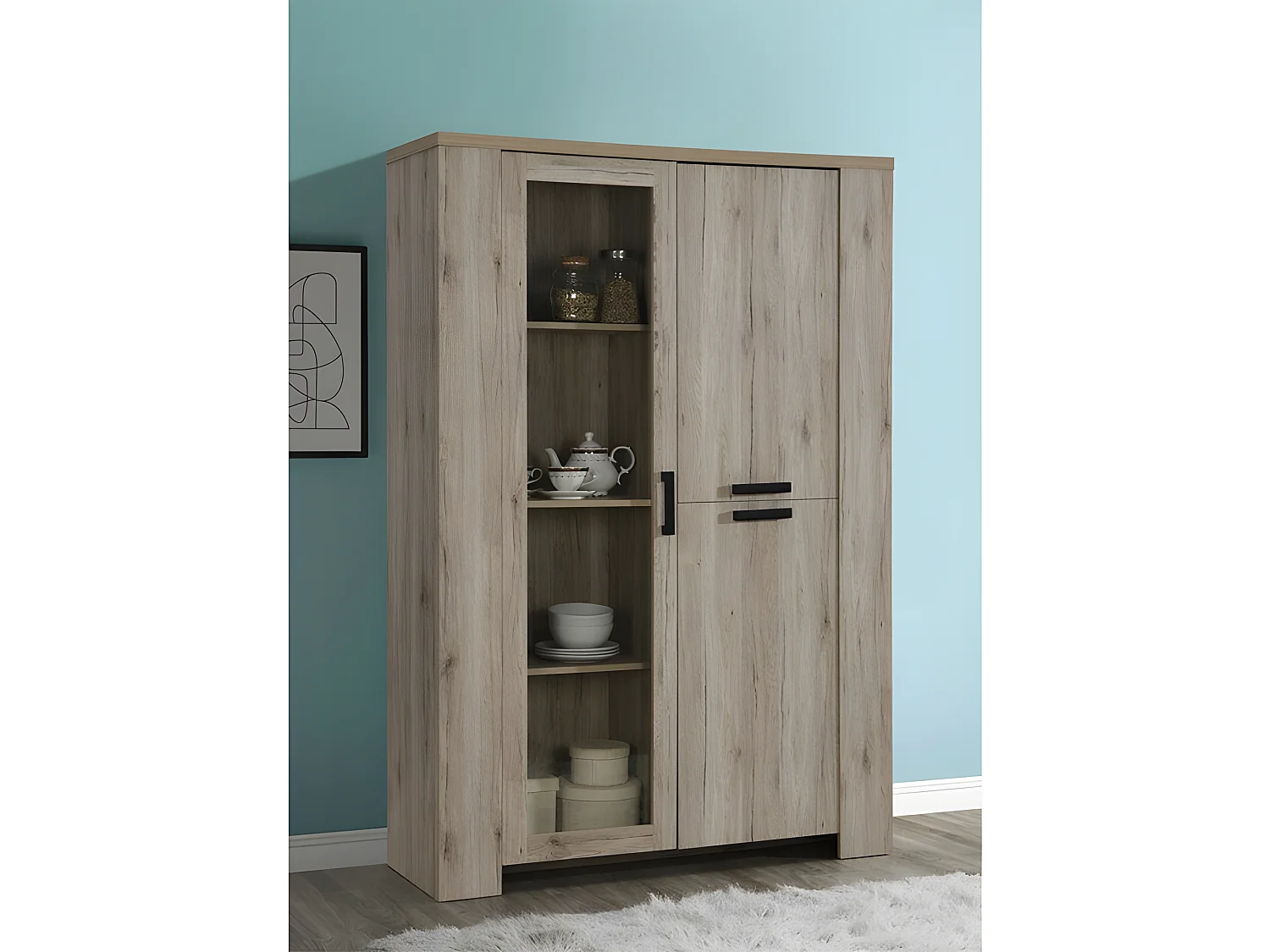 Vitrine 3 portes Olivier