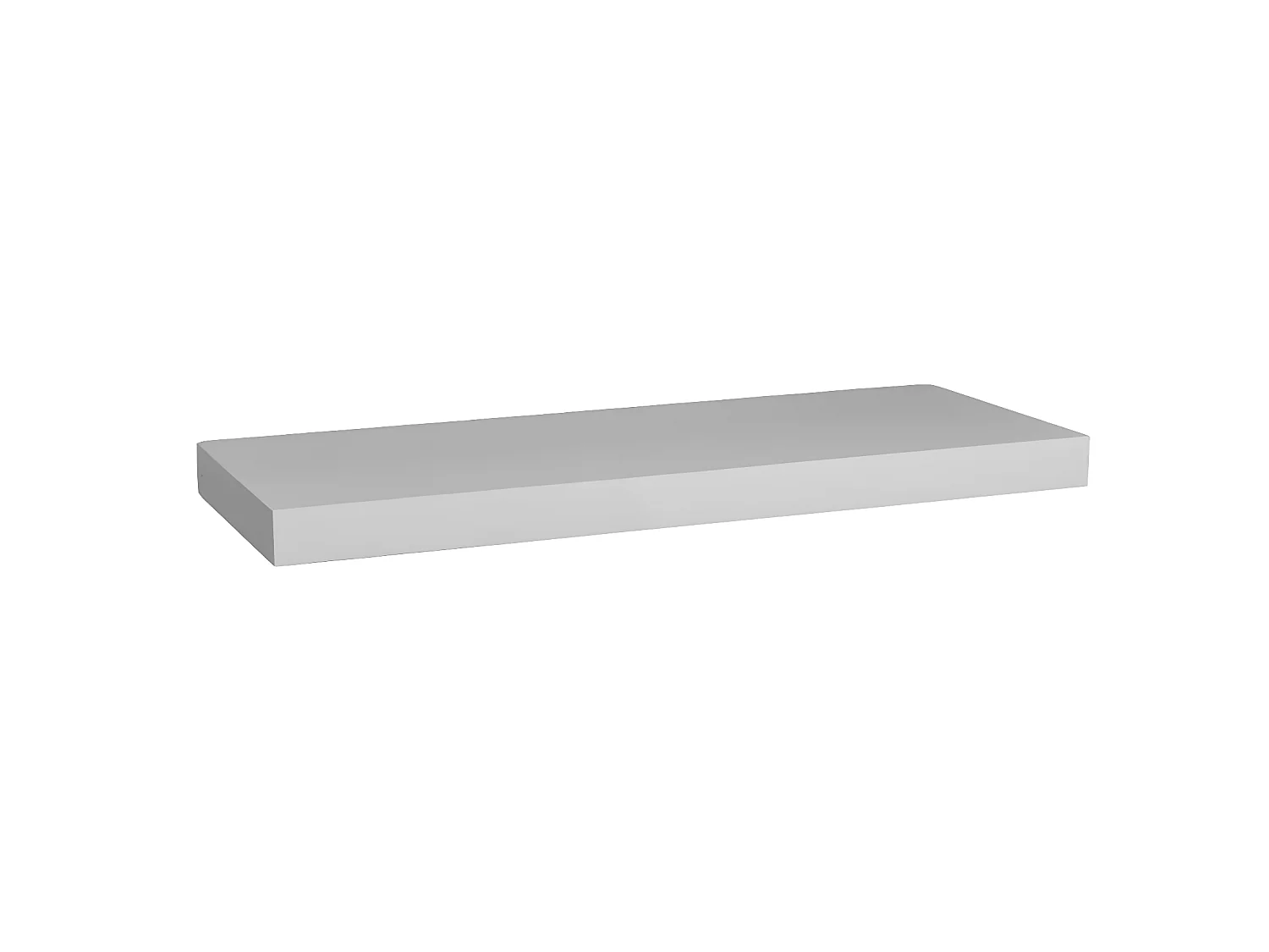 Étagère murale flottante coloris Blanc L 60 cm Fixations invisibles