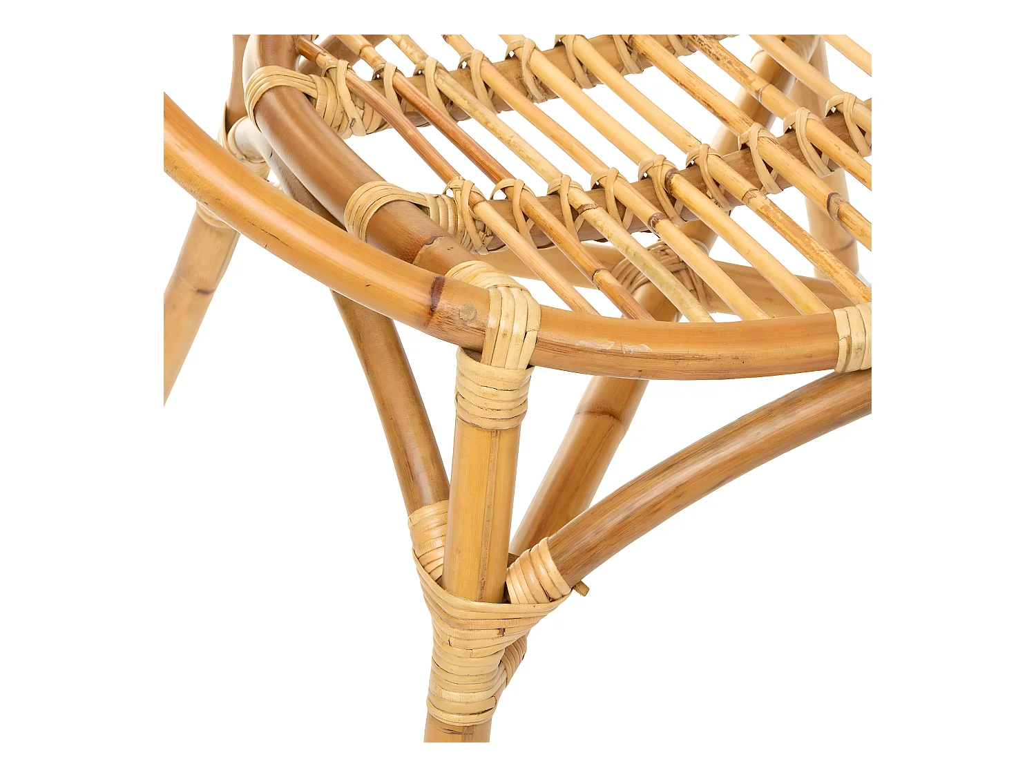 Fauteuil en Rotin naturel H 84 cm