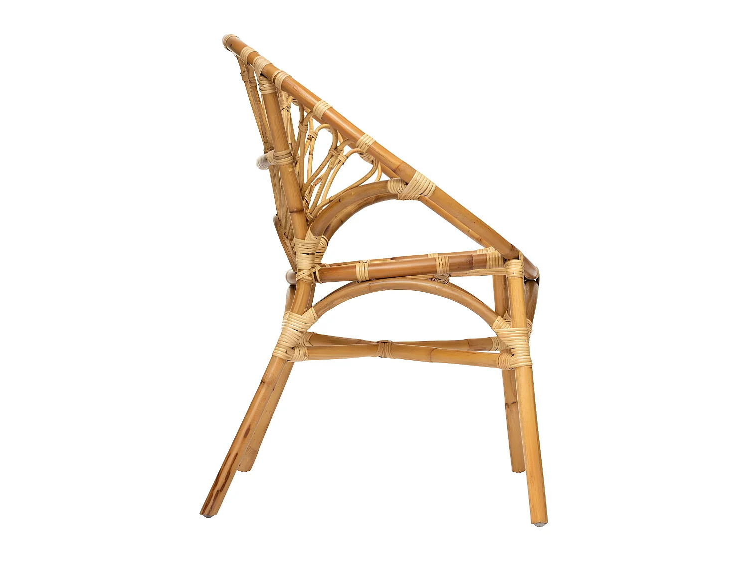 Fauteuil en Rotin naturel H 84 cm