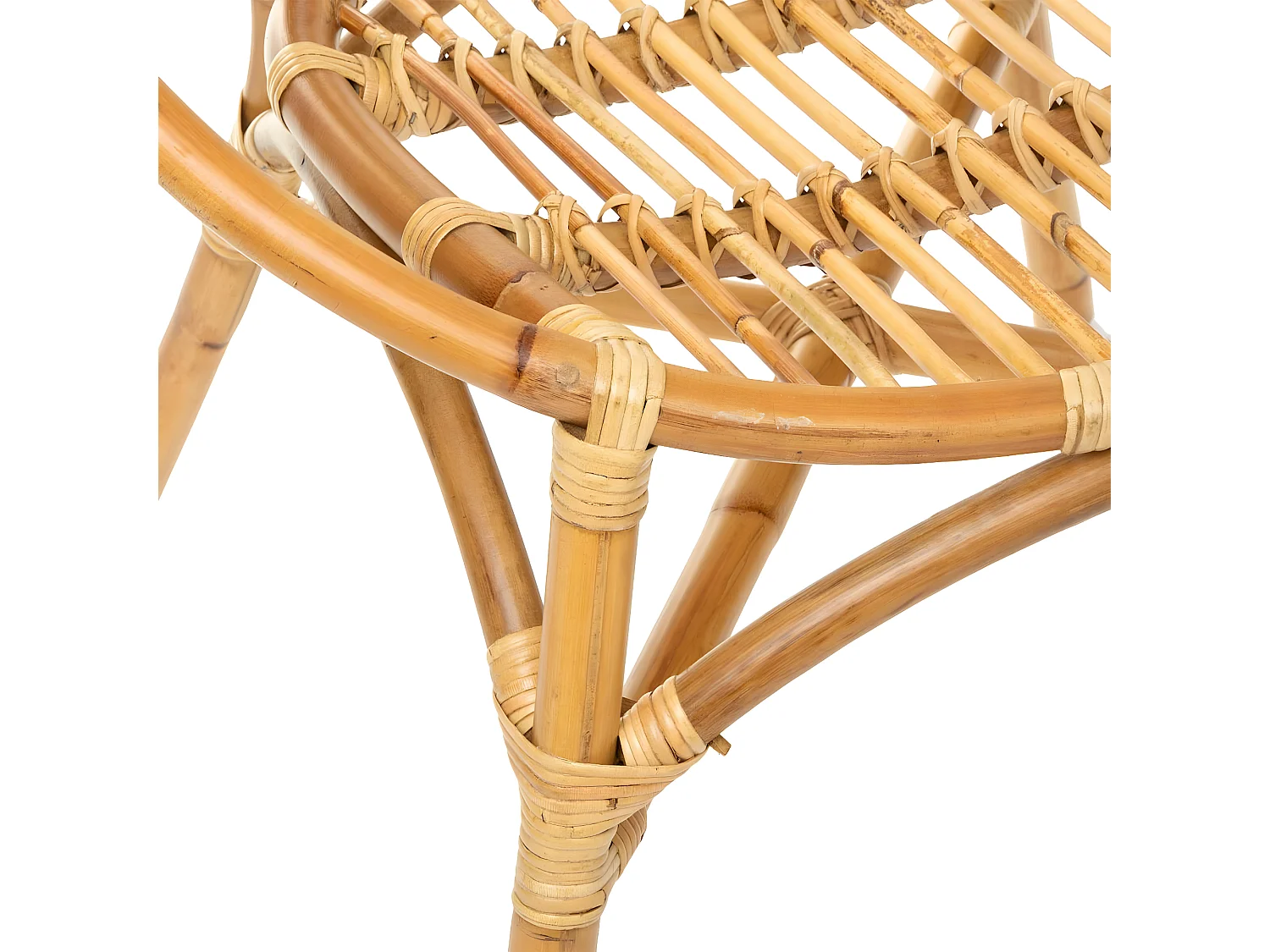 Fauteuil en Rotin naturel H 84 cm