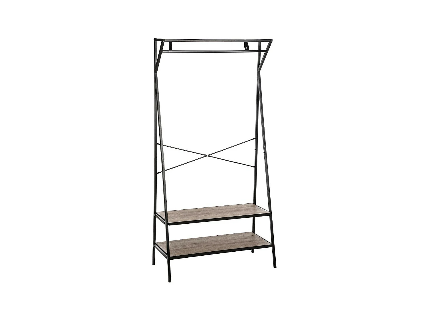 Meuble d'Entrée 3 Niveaux "Janot" 160cm Naturel