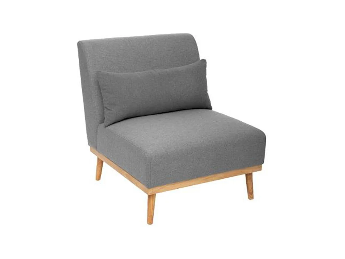 Fauteuil Design "Andria" 80cm Gris