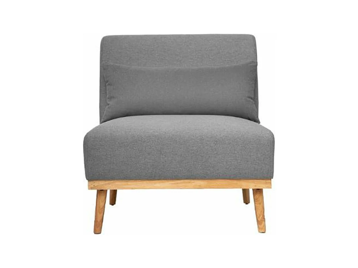Fauteuil Design "Andria" 80cm Gris