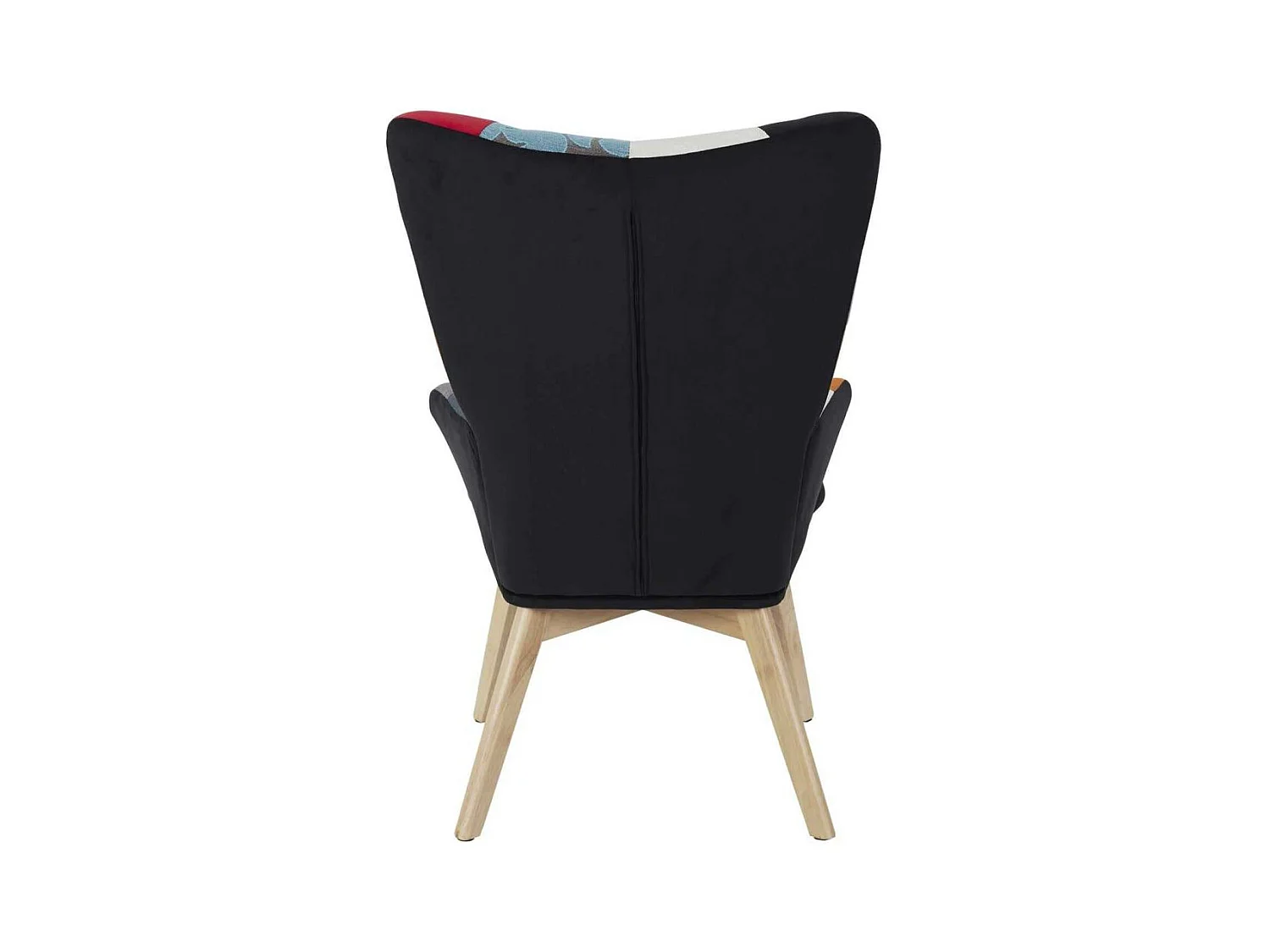 Fauteuil Helsinki Patchwork Multicolore