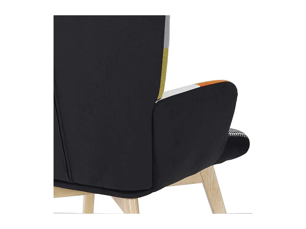 Fauteuil Helsinki Patchwork Multicolore