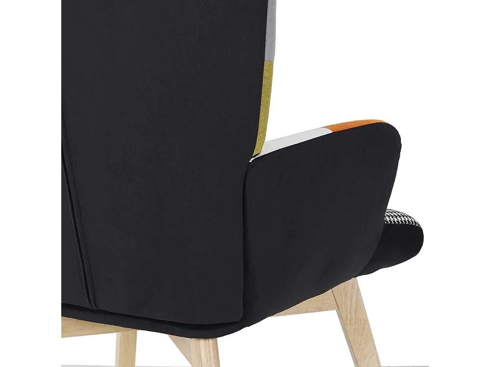 Fauteuil Helsinki Patchwork Multicolore
