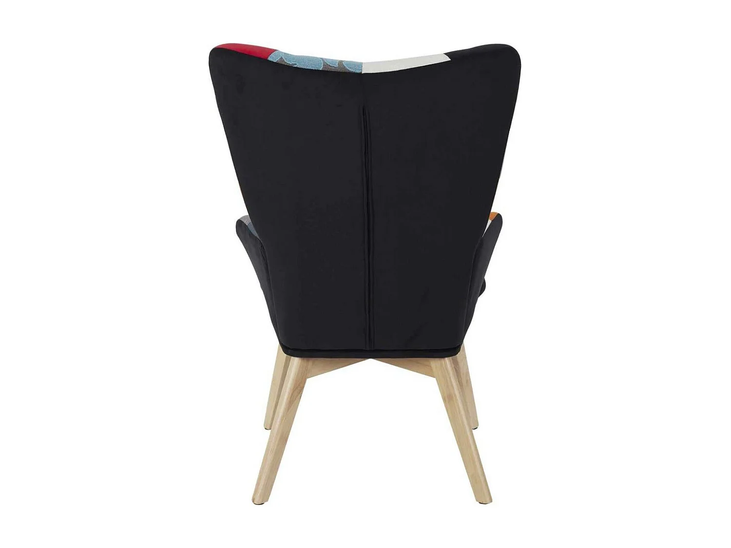 Fauteuil Helsinki Patchwork Multicolore