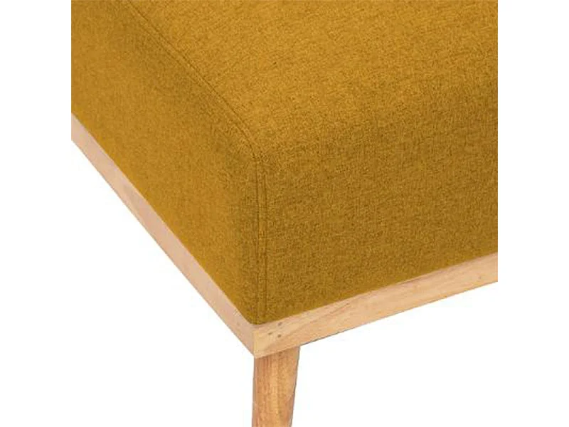 Fauteuil Design "Andria" 80cm Ocre