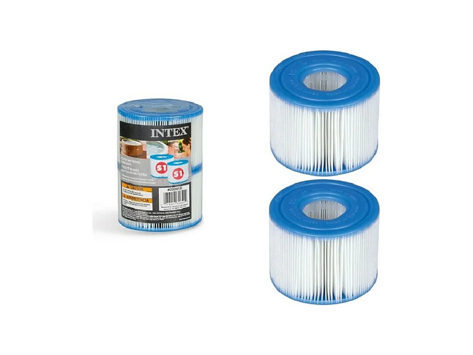 Lot de 2 cartouches de filtration S1 pour spa gonflable Intex