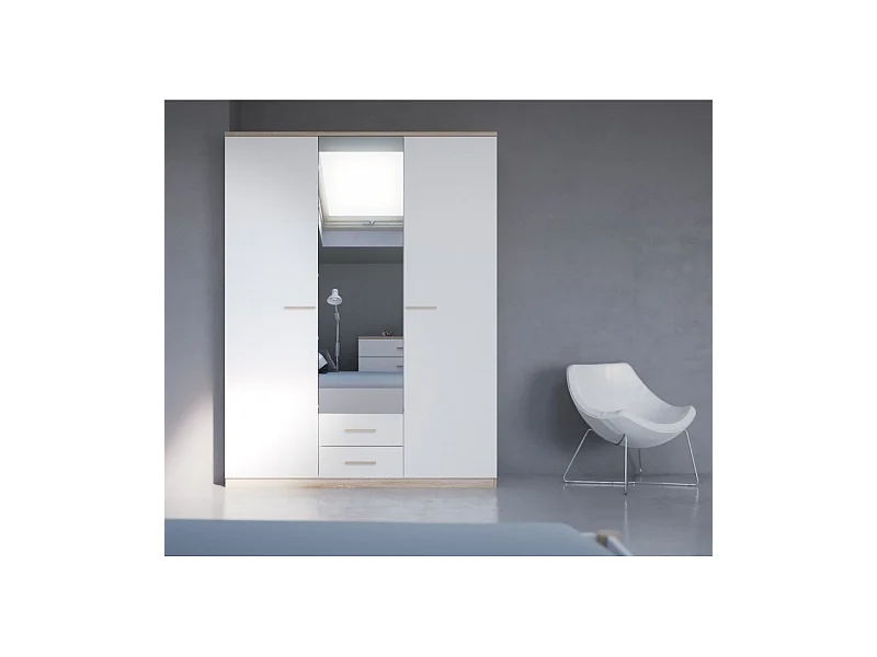 Roupeiro 3P+2G c/espelho Selena