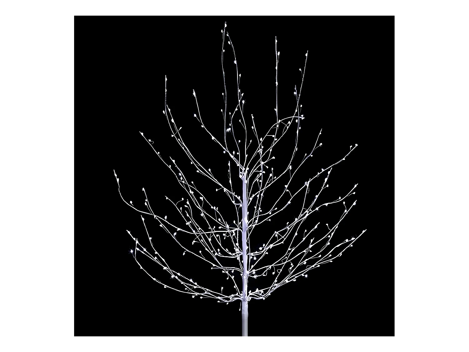 Déco de Noël Arbre lumineux  400 LED Blanc froid H 150 cm