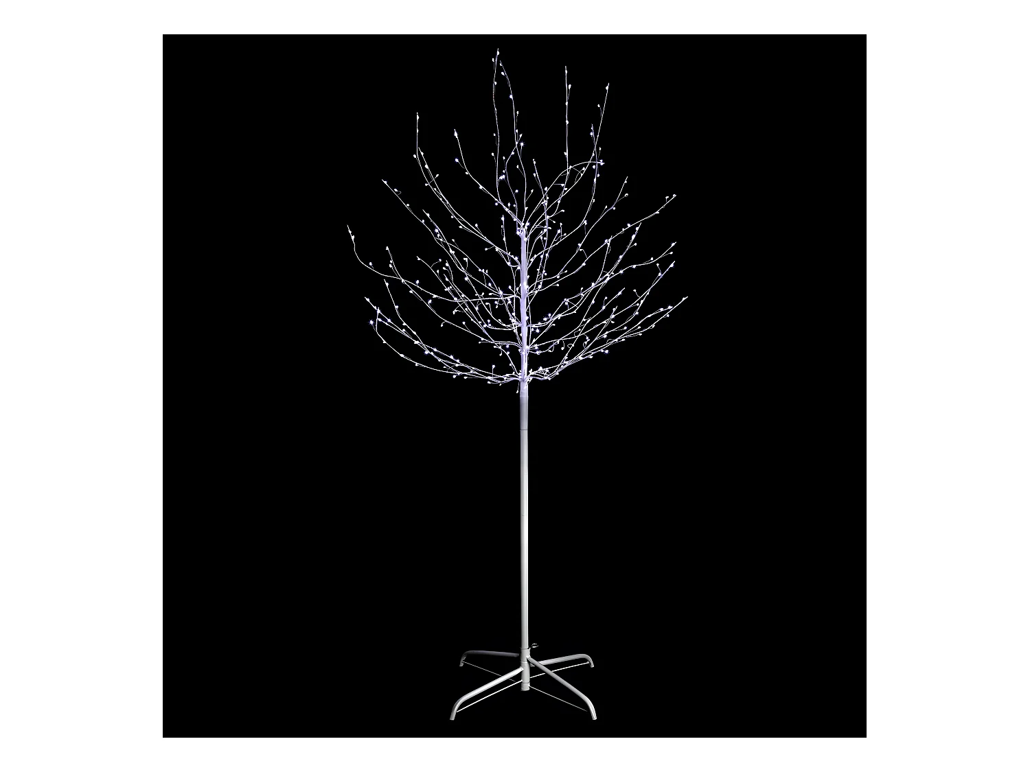 Déco de Noël Arbre lumineux  400 LED Blanc froid H 150 cm
