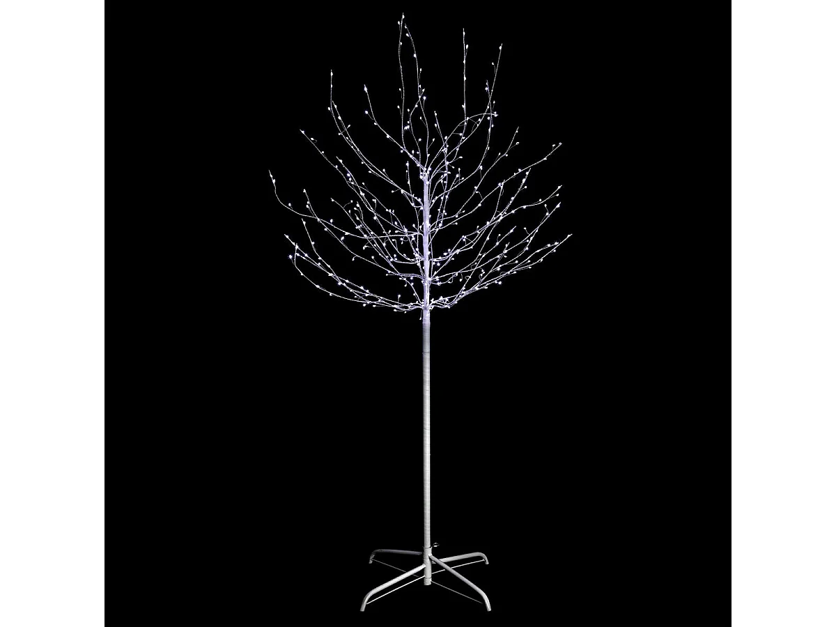 Déco de Noël Arbre lumineux  400 LED Blanc froid H 150 cm