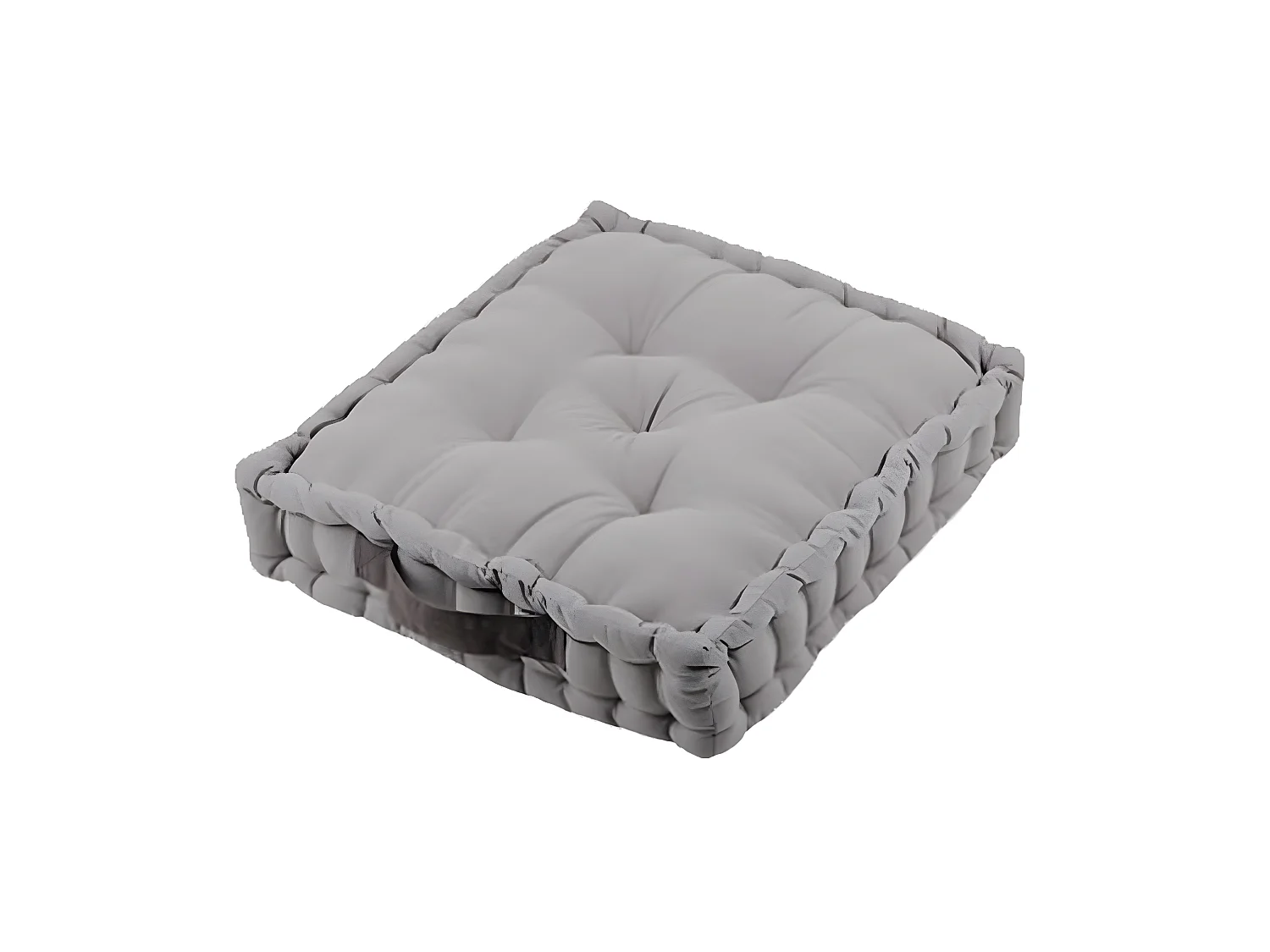 Epais coussin de sol en coton Uni - SOURIS