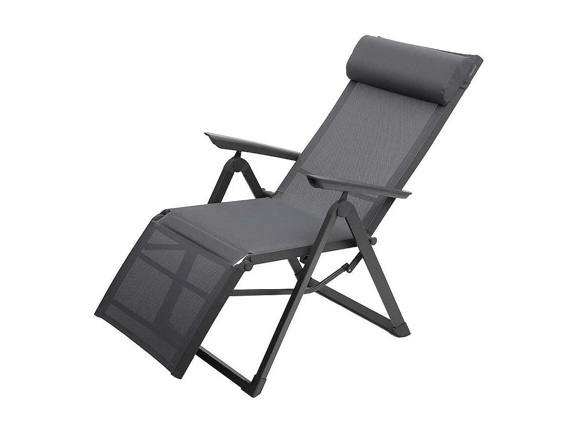 Chaise longue Decima Hespéride ardoise/quartz