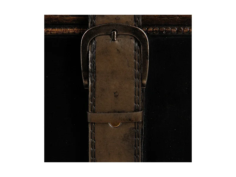 Set de 3 Malles en Bois "British" Marron