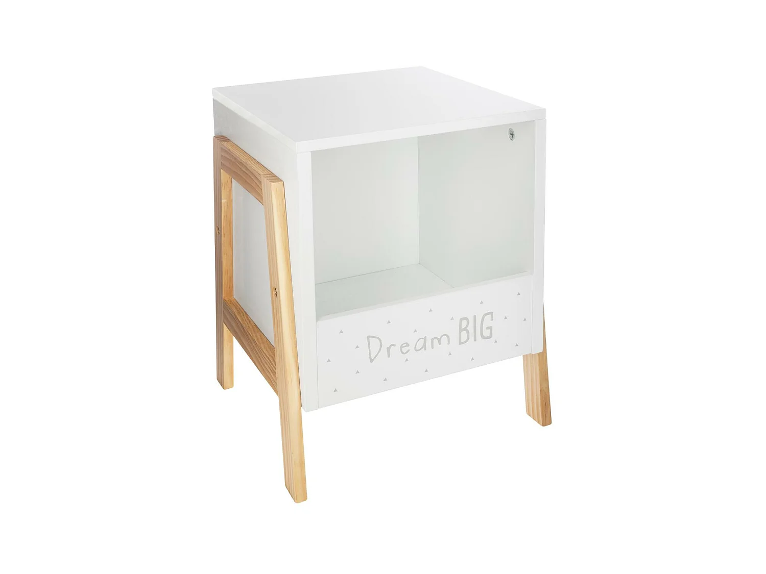 Meuble de Rangement 1 Casier "Moon" 33cm Blanc