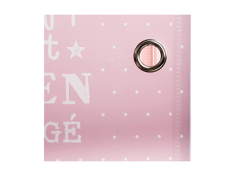 Casier de Rangement "Château" 111cm Rose