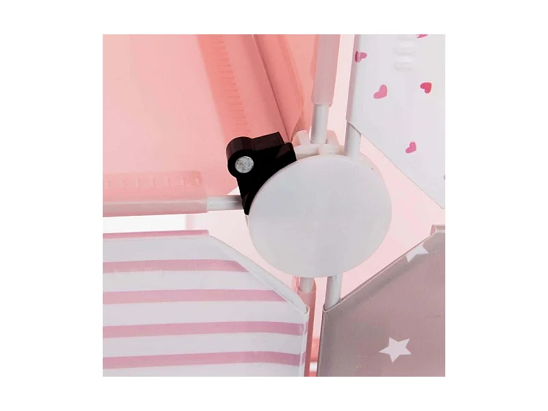 Casier de Rangement "Château" 111cm Rose