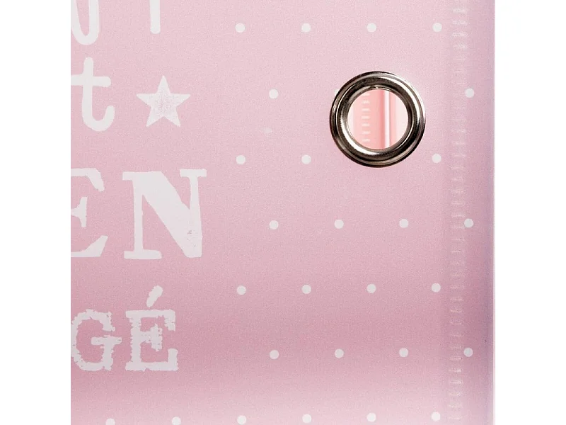 Casier de Rangement "Château" 111cm Rose