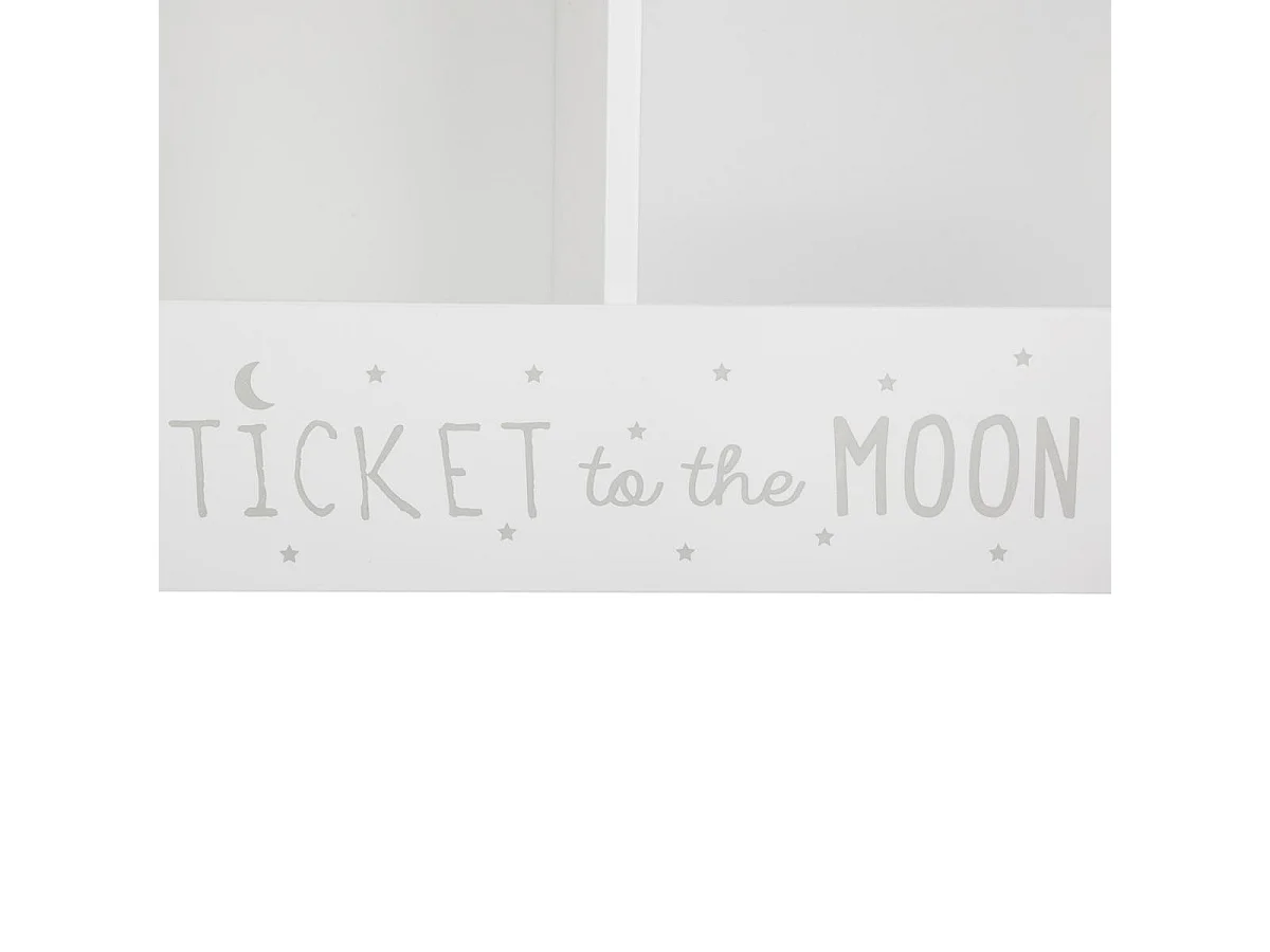 Cômoda infantil com 2 gavetas, carvalho branco e claro, 60 cm