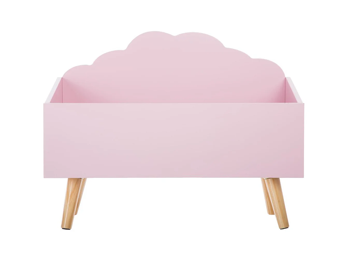 Coffre de Rangement "Nuage" 58cm Rose