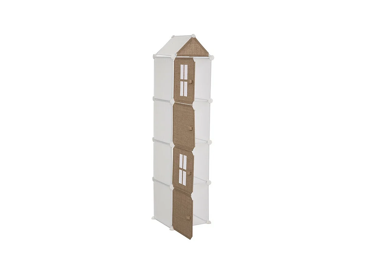 Rangement Enfant "Colonne Jute" 140cm Beige