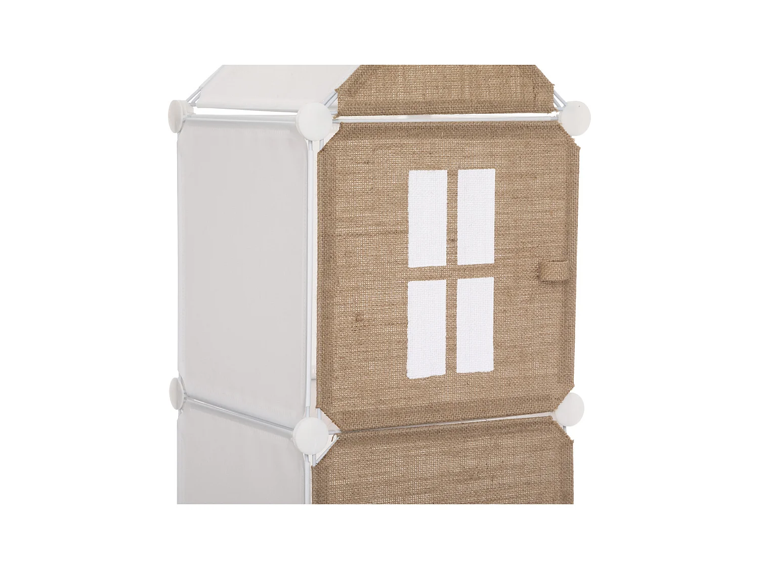 Rangement Enfant "Colonne Jute" 140cm Beige
