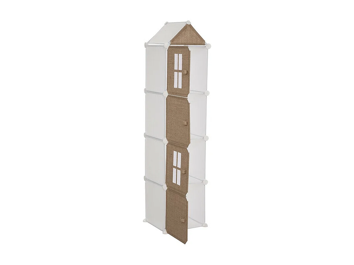 Rangement Enfant "Colonne Jute" 140cm Beige