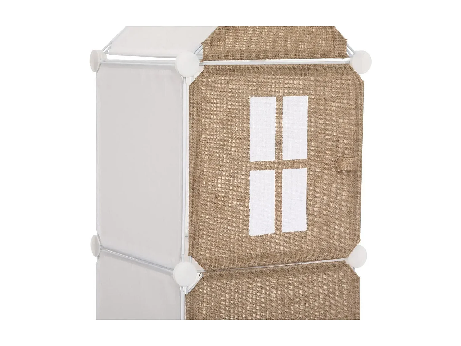 Rangement Enfant "Colonne Jute" 140cm Beige